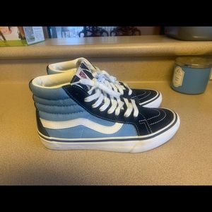 light blue classic vans